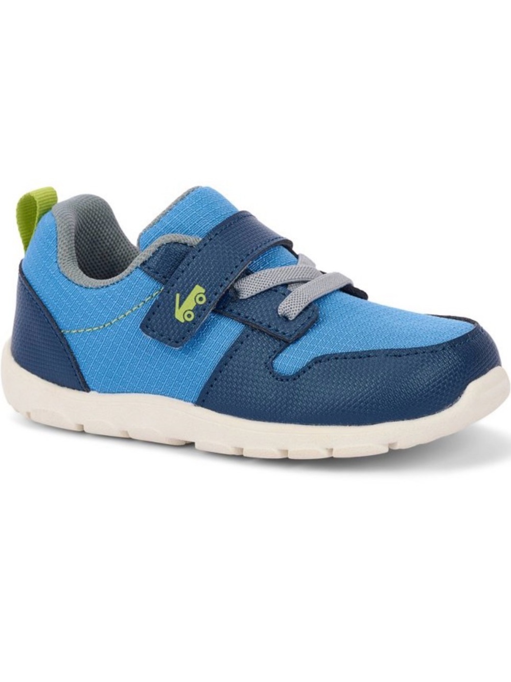 Toddler see Kai run Blue Lightweight Sneaker with Easy-Adjust Strap